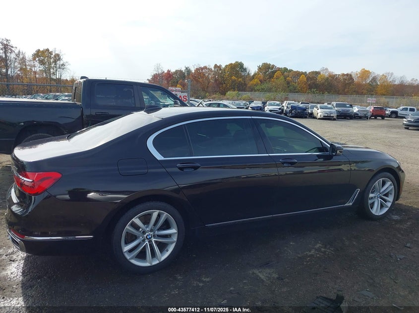 2016 BMW 750I XDRIVE WBA7F2C54GG420942