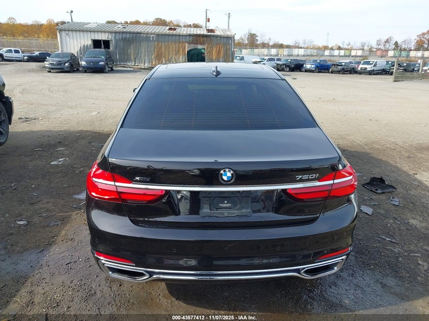 2016 BMW 750I XDRIVE WBA7F2C54GG420942
