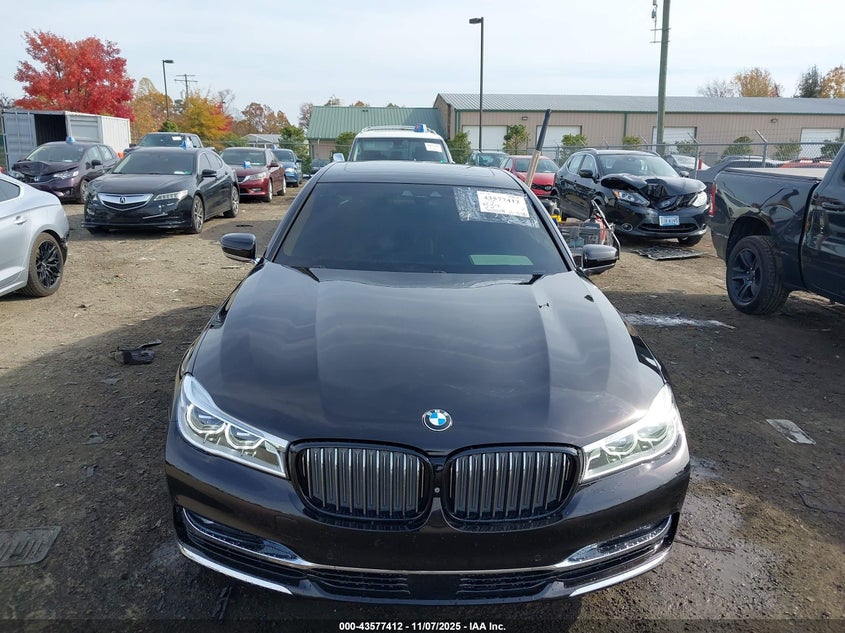 2016 BMW 750I XDRIVE WBA7F2C54GG420942