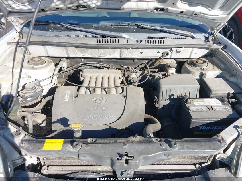 2001 Hyundai Santa Fe 2.7L V6 Gls/2.7L V6 Lx VIN: KM8SC83D11U088270 Lot: 43577455