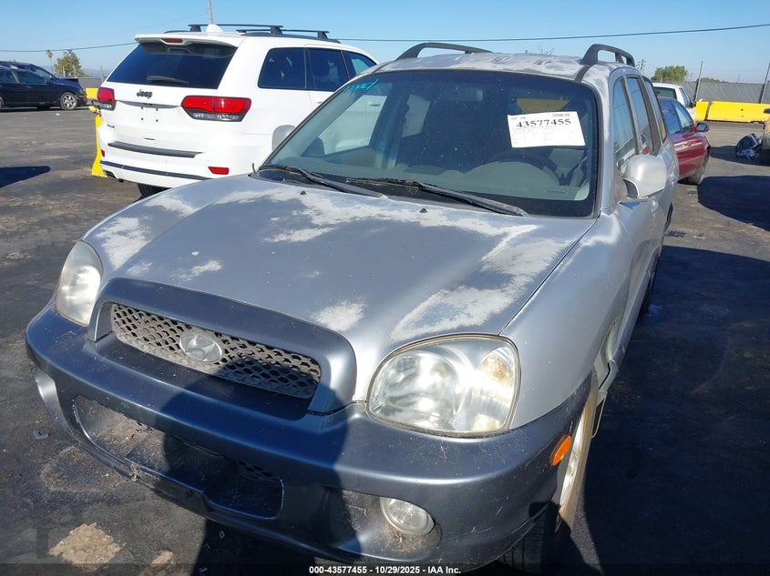 2001 Hyundai Santa Fe 2.7L V6 Gls/2.7L V6 Lx VIN: KM8SC83D11U088270 Lot: 43577455