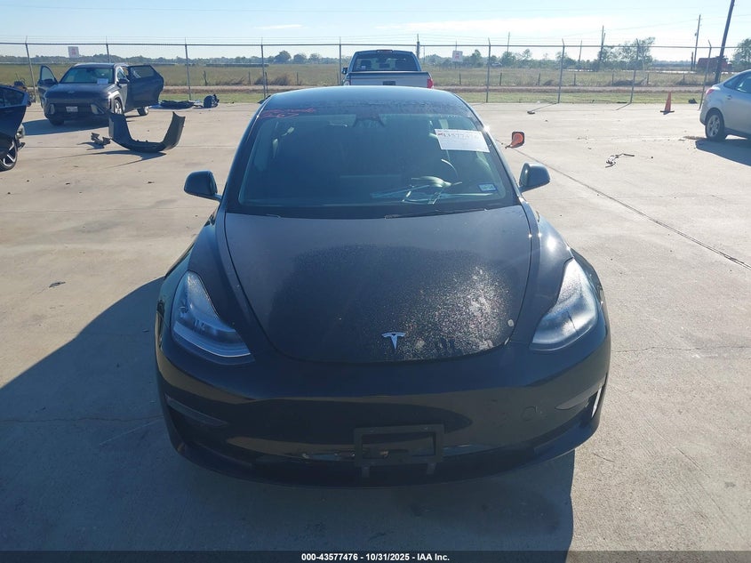 2022 Tesla Model 3 Long Range Dual Motor All-Wheel Drive VIN: 5YJ3E1EB8NF243448 Lot: 43577476