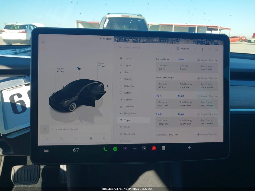 2022 Tesla Model 3 Long Range Dual Motor All-Wheel Drive VIN: 5YJ3E1EB8NF243448 Lot: 43577476