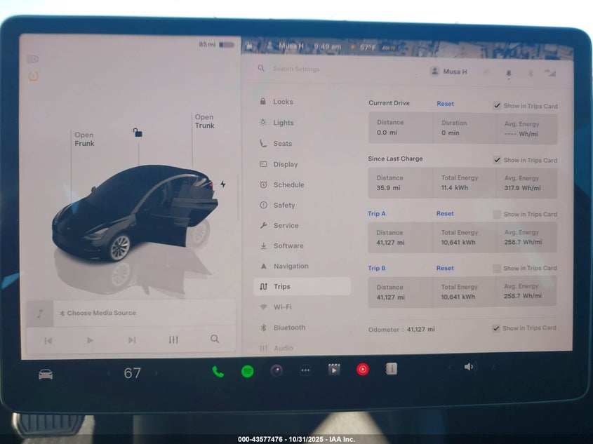 2022 Tesla Model 3 Long Range Dual Motor All-Wheel Drive VIN: 5YJ3E1EB8NF243448 Lot: 43577476