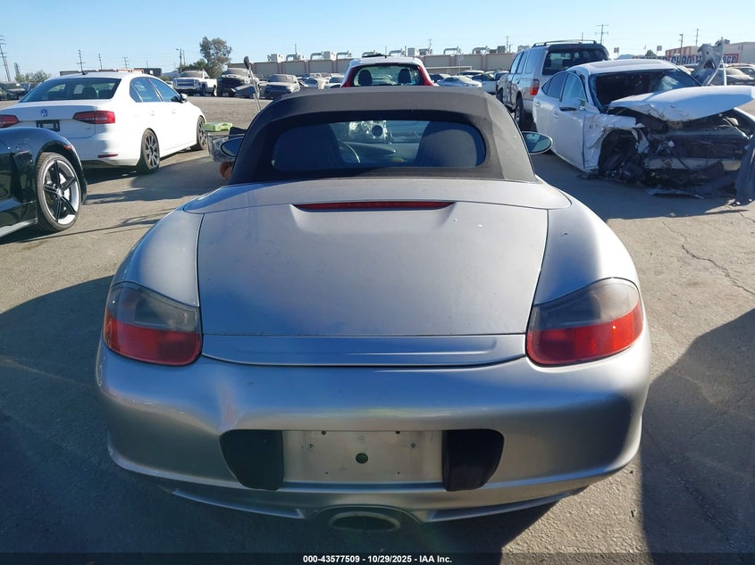 2003 Porsche Boxster VIN: WP0CA29863U621657 Lot: 43577509