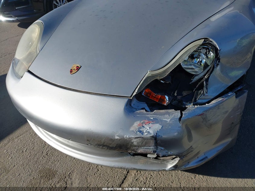 2003 Porsche Boxster VIN: WP0CA29863U621657 Lot: 43577509