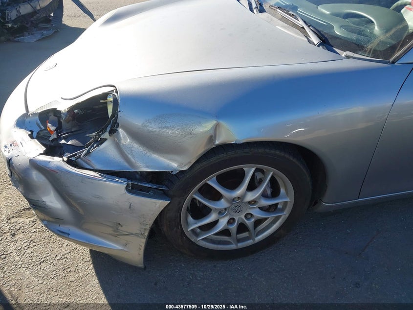 2003 Porsche Boxster VIN: WP0CA29863U621657 Lot: 43577509