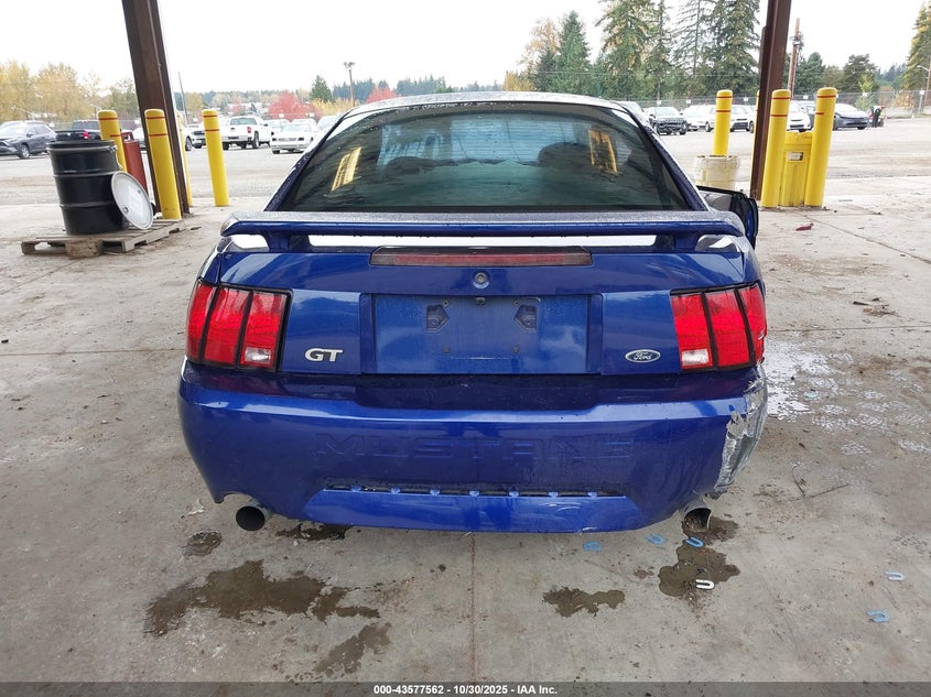 2003 Ford Mustang Gt VIN: 1FAFP42X73F445107 Lot: 43577562