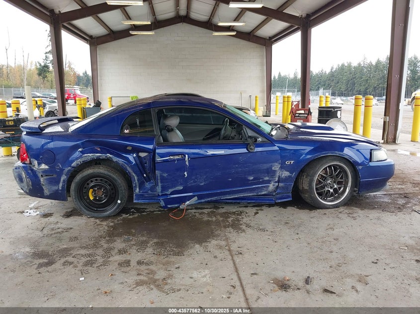 2003 Ford Mustang Gt VIN: 1FAFP42X73F445107 Lot: 43577562