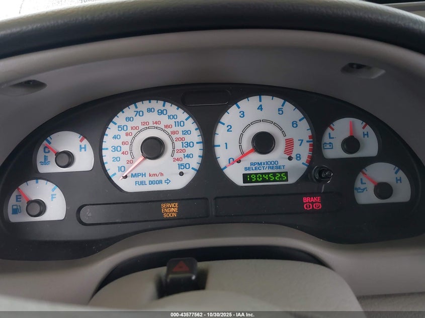 2003 Ford Mustang Gt VIN: 1FAFP42X73F445107 Lot: 43577562