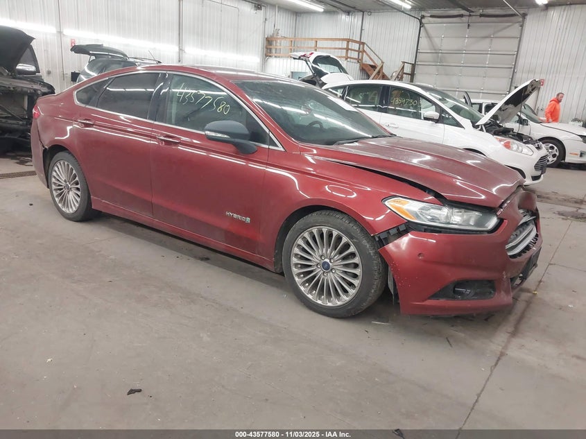 2014 FORD FUSION HYBRID TITANIUM - 3FA6P0RU8ER365096