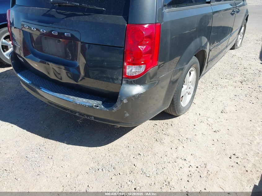 2012 Dodge Grand Caravan Sxt VIN: 2C4RDGCG2CR274761 Lot: 43577631