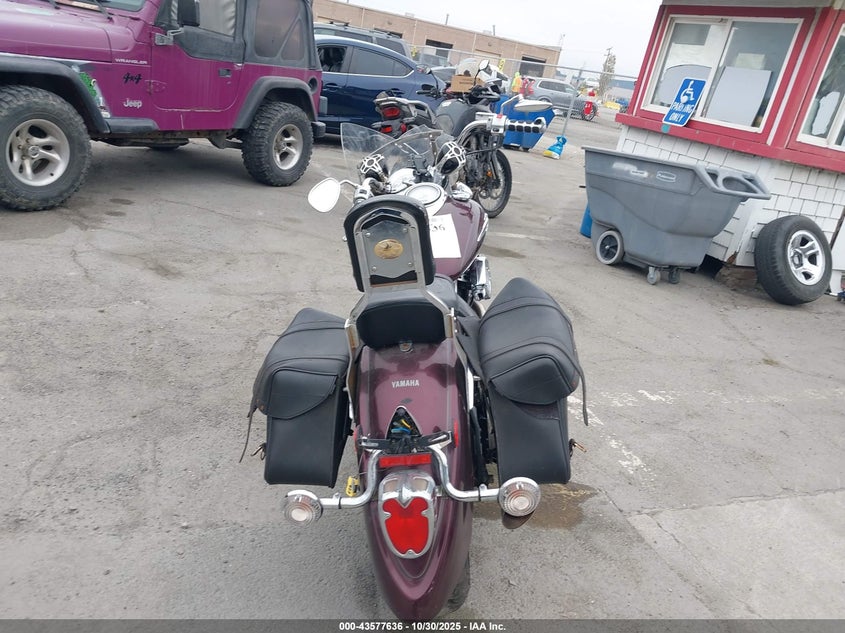 2007 Yamaha Xvs1100 VIN: JYAVP11E87A102003 Lot: 43577636