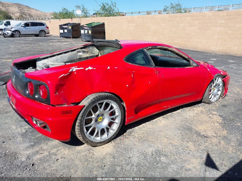 2004 Ferrari 360 Modena Berlinetta VIN: ZFFYU51A140137192 Lot: 43577681