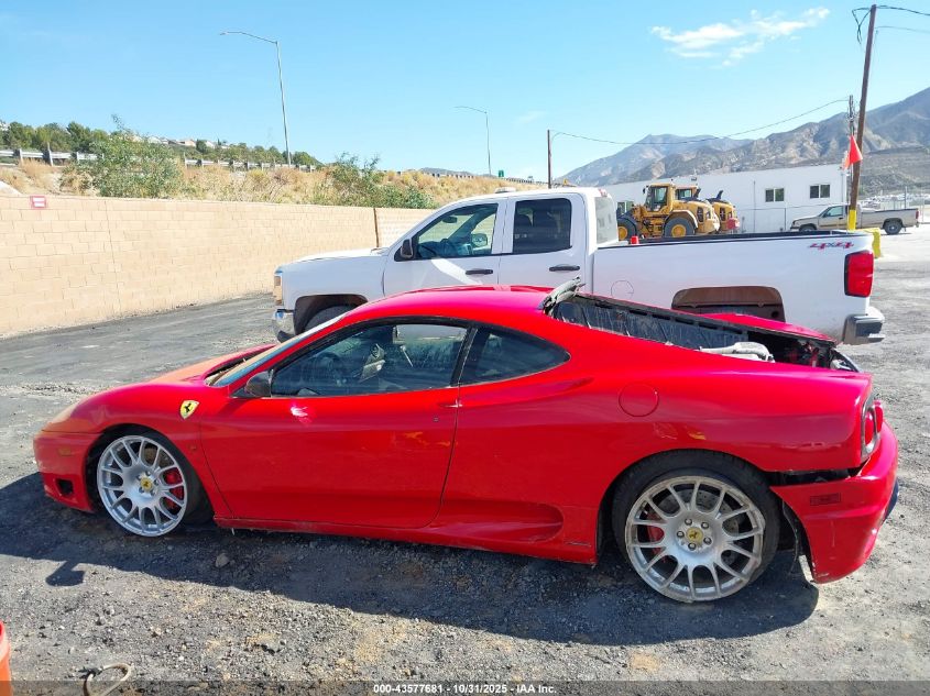 2004 Ferrari 360 Modena Berlinetta VIN: ZFFYU51A140137192 Lot: 43577681