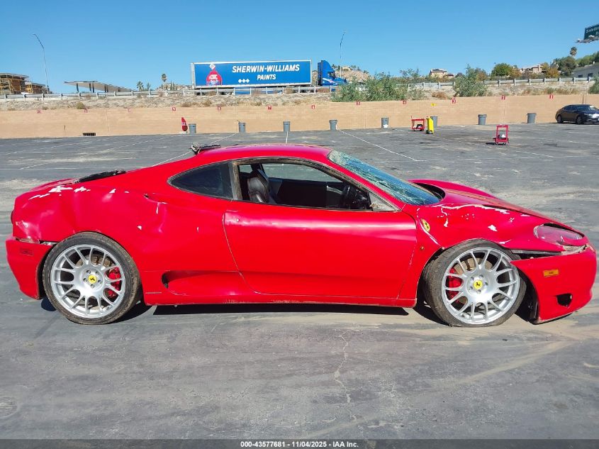 2004 Ferrari 360 Modena Berlinetta VIN: ZFFYU51A140137192 Lot: 43577681