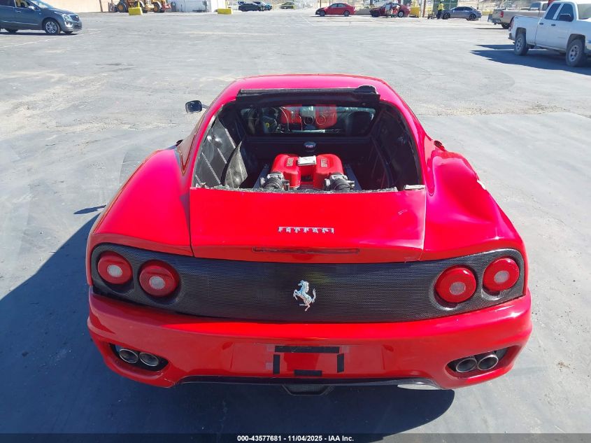 2004 Ferrari 360 Modena Berlinetta VIN: ZFFYU51A140137192 Lot: 43577681