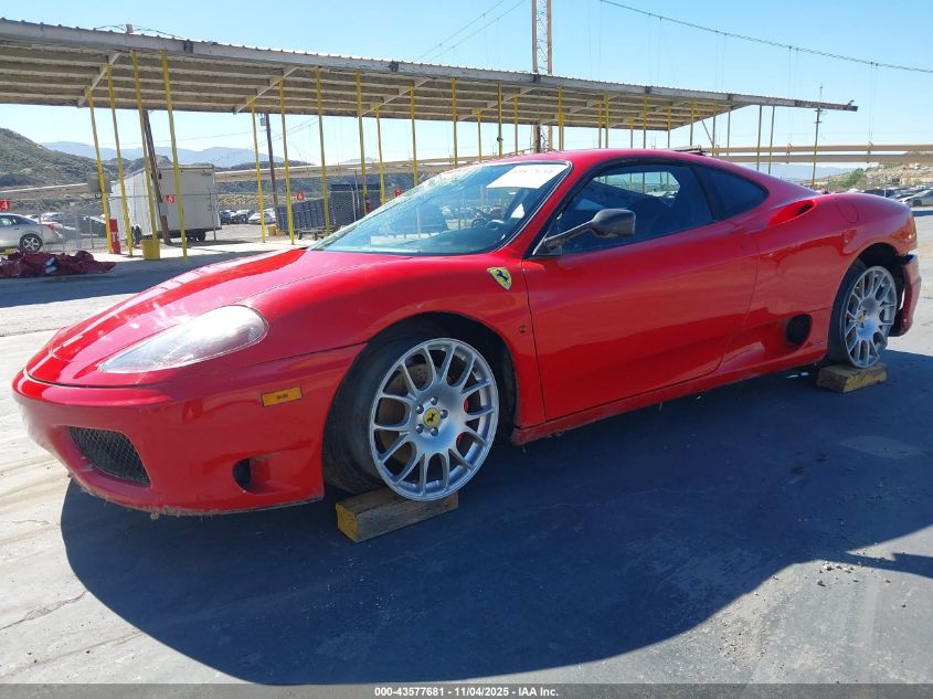 2004 Ferrari 360 Modena Berlinetta VIN: ZFFYU51A140137192 Lot: 43577681