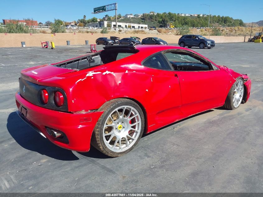 2004 Ferrari 360 - ZFFYU51A140137192