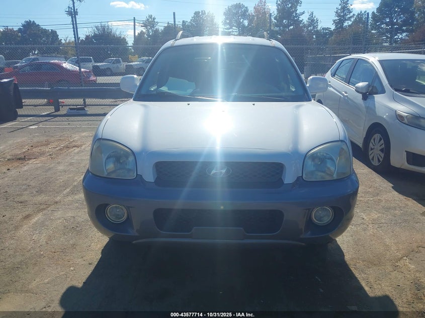 2003 Hyundai Santa Fe Gls/Lx VIN: KM8SC13E83U511817 Lot: 43577714