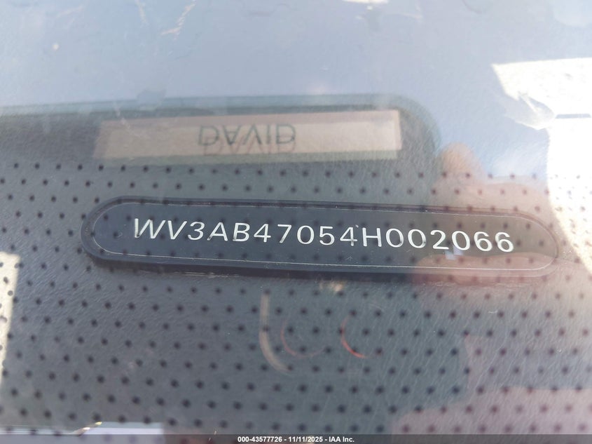 WV3AB47054H002066 2005   photo no. 9