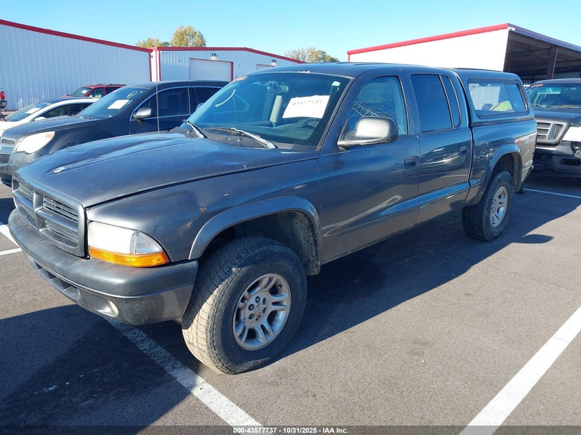 1D7HG38N93S219165 2003 DODGE DAKOTA photo no. 2