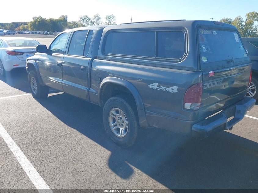 1D7HG38N93S219165 2003 DODGE DAKOTA photo no. 3