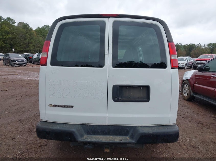 2019 Chevrolet Express 2500 Work Van VIN: 1GCWGBFG3K1256037 Lot: 43577784