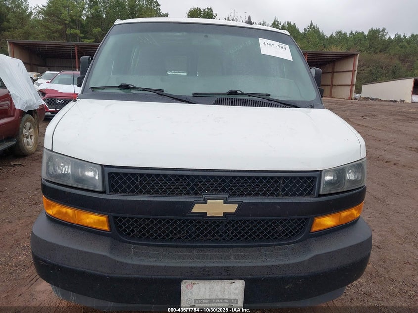 2019 Chevrolet Express 2500 Work Van VIN: 1GCWGBFG3K1256037 Lot: 43577784