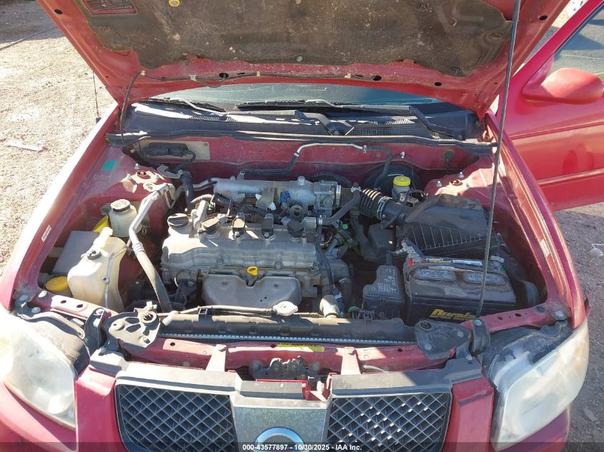 2006 Nissan Sentra 1.8S VIN: 3N1CB51D86L498596 Lot: 43577897