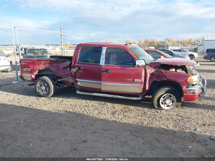 2006 GMC Sierra 1500Hd Sle2 VIN: 1GTGK13U06F164772 Lot: 43577908