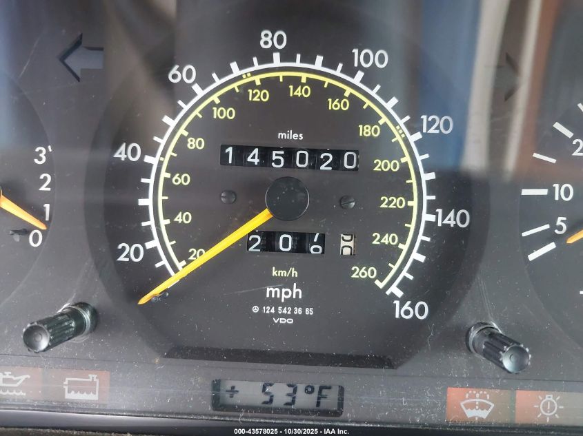 1994 Mercedes-Benz E 320 VIN: WDBEA32E0RC134983 Lot: 43578025