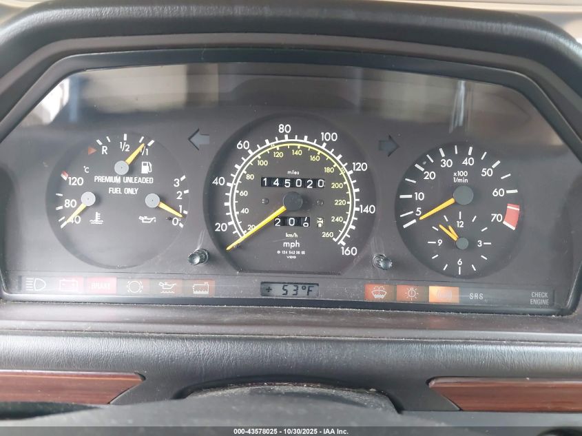 1994 Mercedes-Benz E 320 VIN: WDBEA32E0RC134983 Lot: 43578025