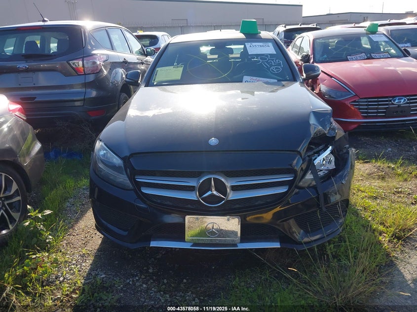 2016 Mercedes-Benz C 300 Sport 4Matic VIN: 55SWF4KBXGU104813 Lot: 43578058