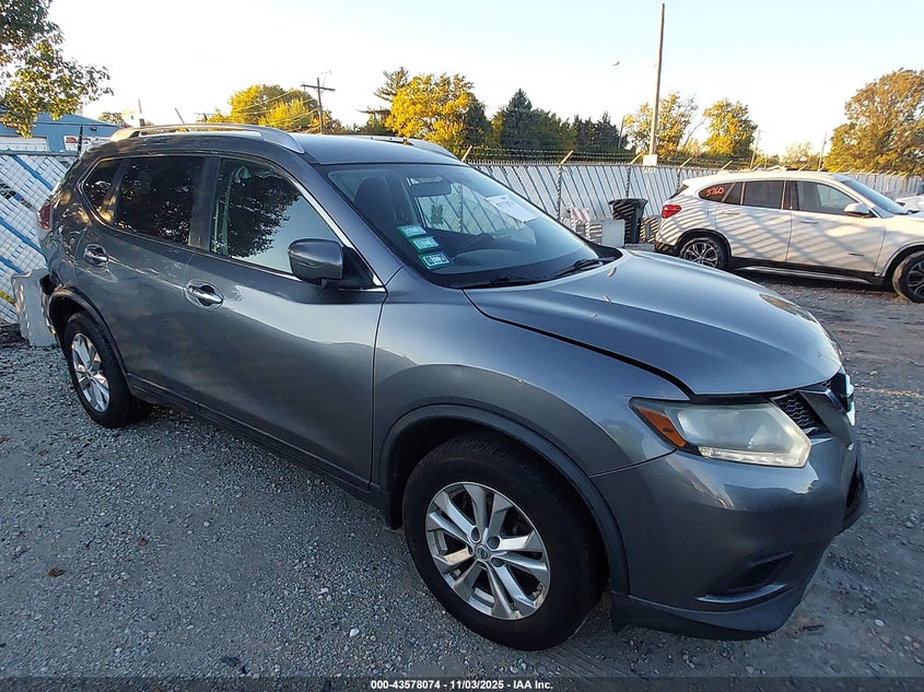 2016 NISSAN ROGUE SV - KNMAT2MV3GP653257