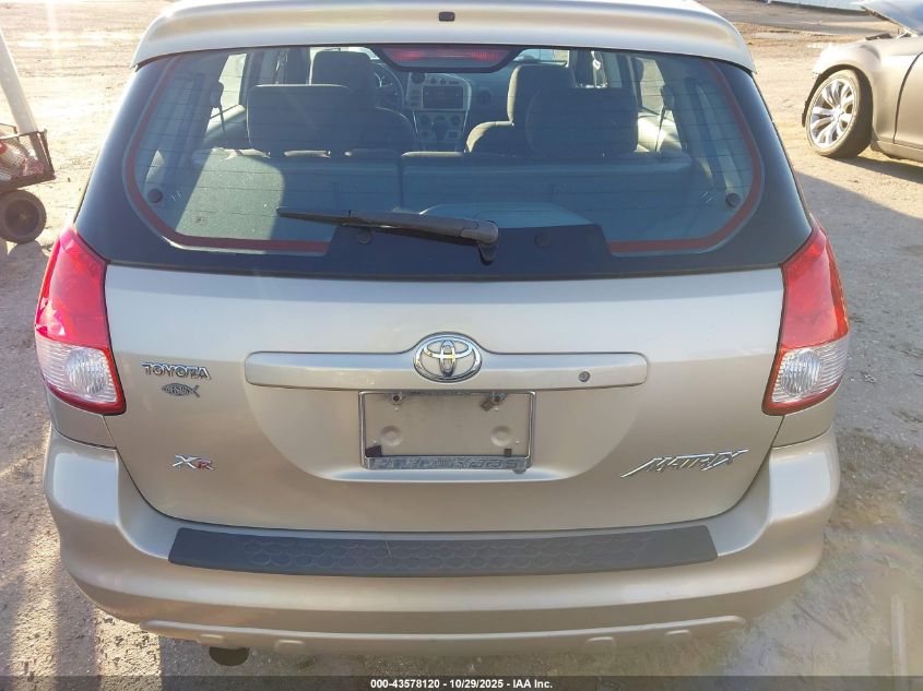 2003 Toyota Matrix Xr VIN: 2T1KR32E33C066836 Lot: 43578120