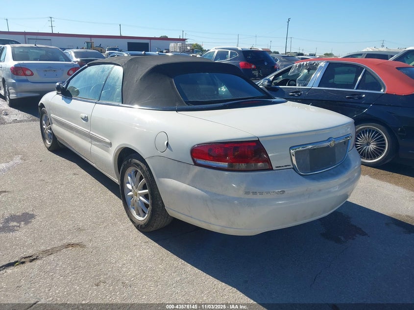 1C3EL55U81N688280 2001 CHRYSLER SEBRING photo no. 3