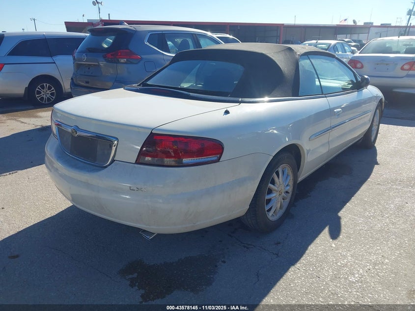 1C3EL55U81N688280 2001 CHRYSLER SEBRING photo no. 4