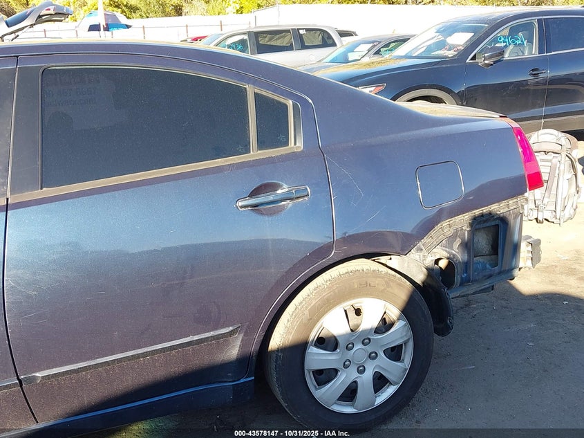 2006 Mitsubishi Galant Es/Se VIN: 4A3AB36F36E071410 Lot: 43578147