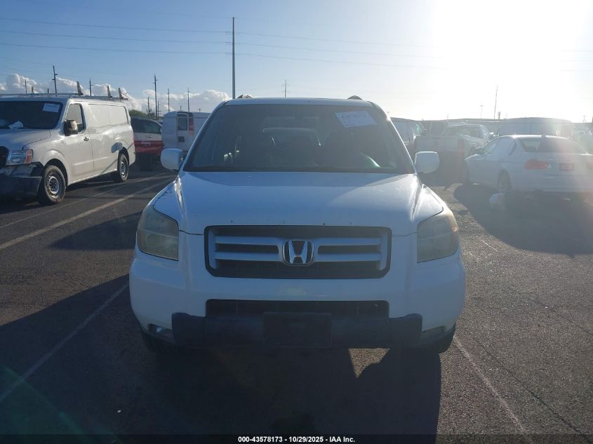 2007 Honda Pilot Ex-L VIN: 5FNYF28537B015469 Lot: 43578173