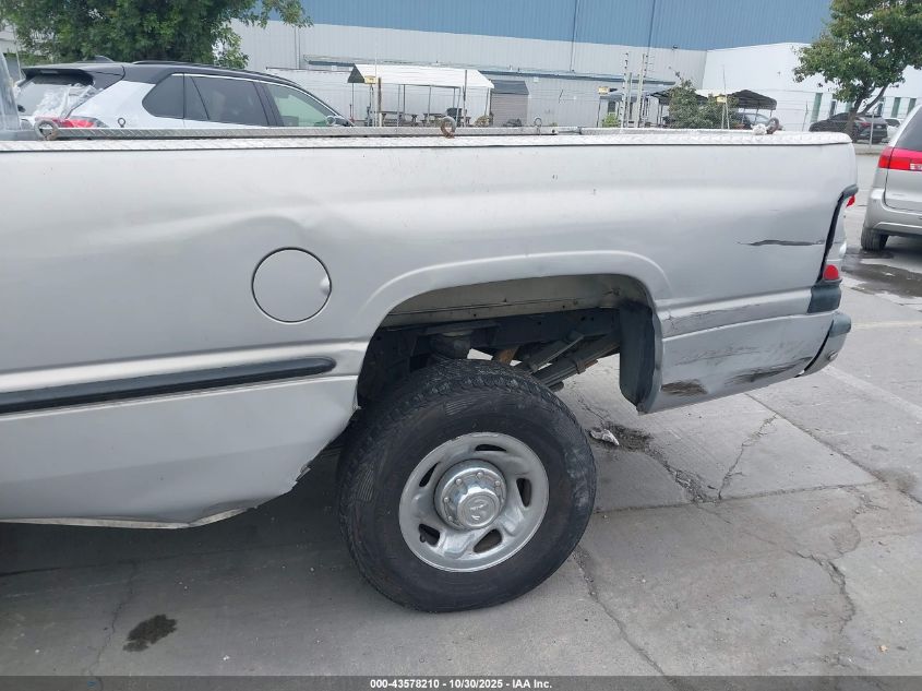 1999 Dodge Ram 2500 St VIN: 1B7KC23Z7XJ543419 Lot: 43578210