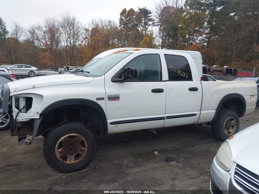 2008 Dodge Ram 2500 St/Sxt VIN: 3D7KS28D68G117200 Lot: 43578222