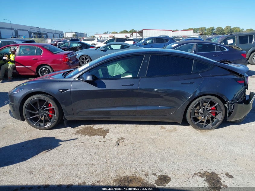 2025 Tesla Model 3 Performance VIN: 5YJ3E1ET6SF966705 Lot: 43578233