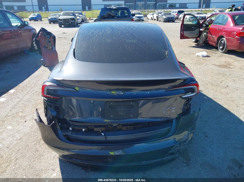 2025 Tesla Model 3 Performance VIN: 5YJ3E1ET6SF966705 Lot: 43578233