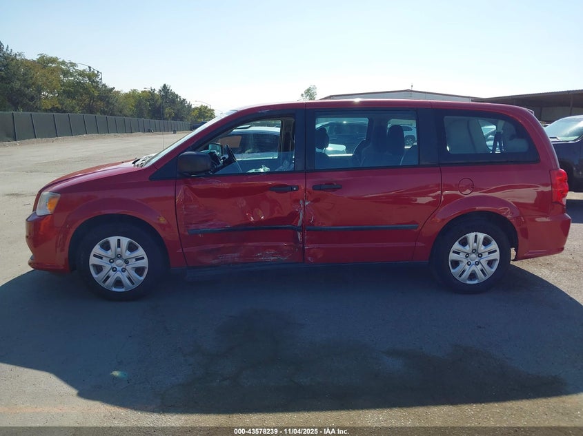 2015 Dodge Grand Caravan American Value Pkg VIN: 2C4RDGBG2FR606509 Lot: 43578239