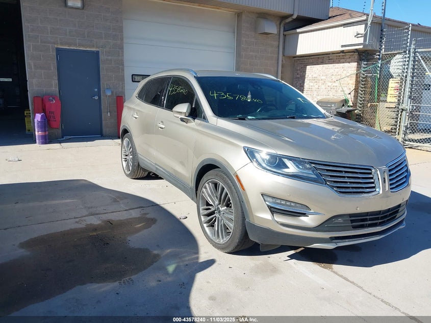 2015 LINCOLN MKC - 5LMTJ2AH6FUJ27470
