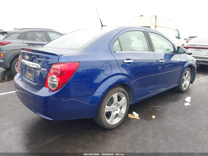 2014 CHEVROLET SONIC LTZ AUTO 1G1JE5SB9E4190889