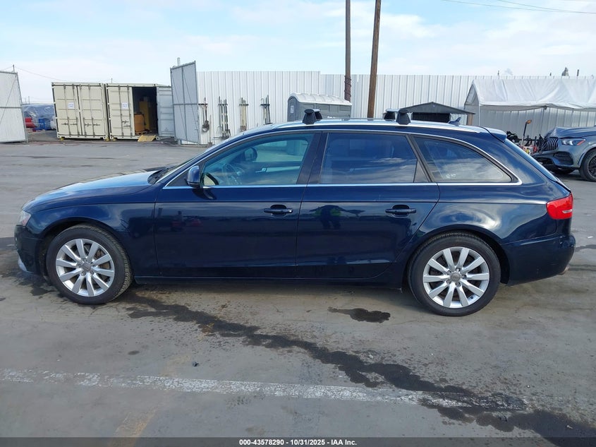 2009 Audi A4 2.0T Avant VIN: WAUGF78K29A138445 Lot: 43578290