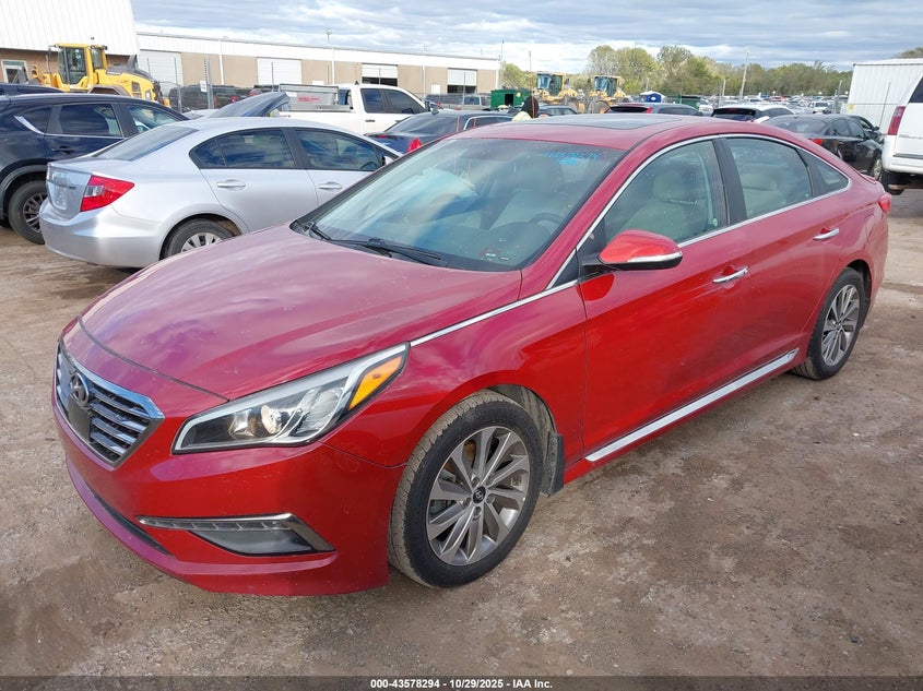 5NPE34AF1HH468888 2017 HYUNDAI SONATA photo no. 2