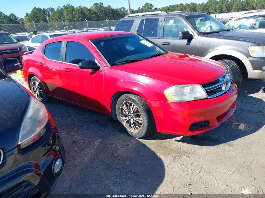 2013 DODGE AVENGER SE V6 - 1C3CDZAG6DN633990